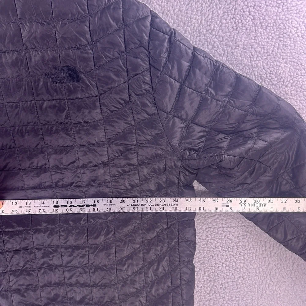 The North Face Mens Thermoball Eco Full Zip Puffer Jacket Black XL